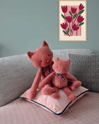 Les peluches chats de Maïlou