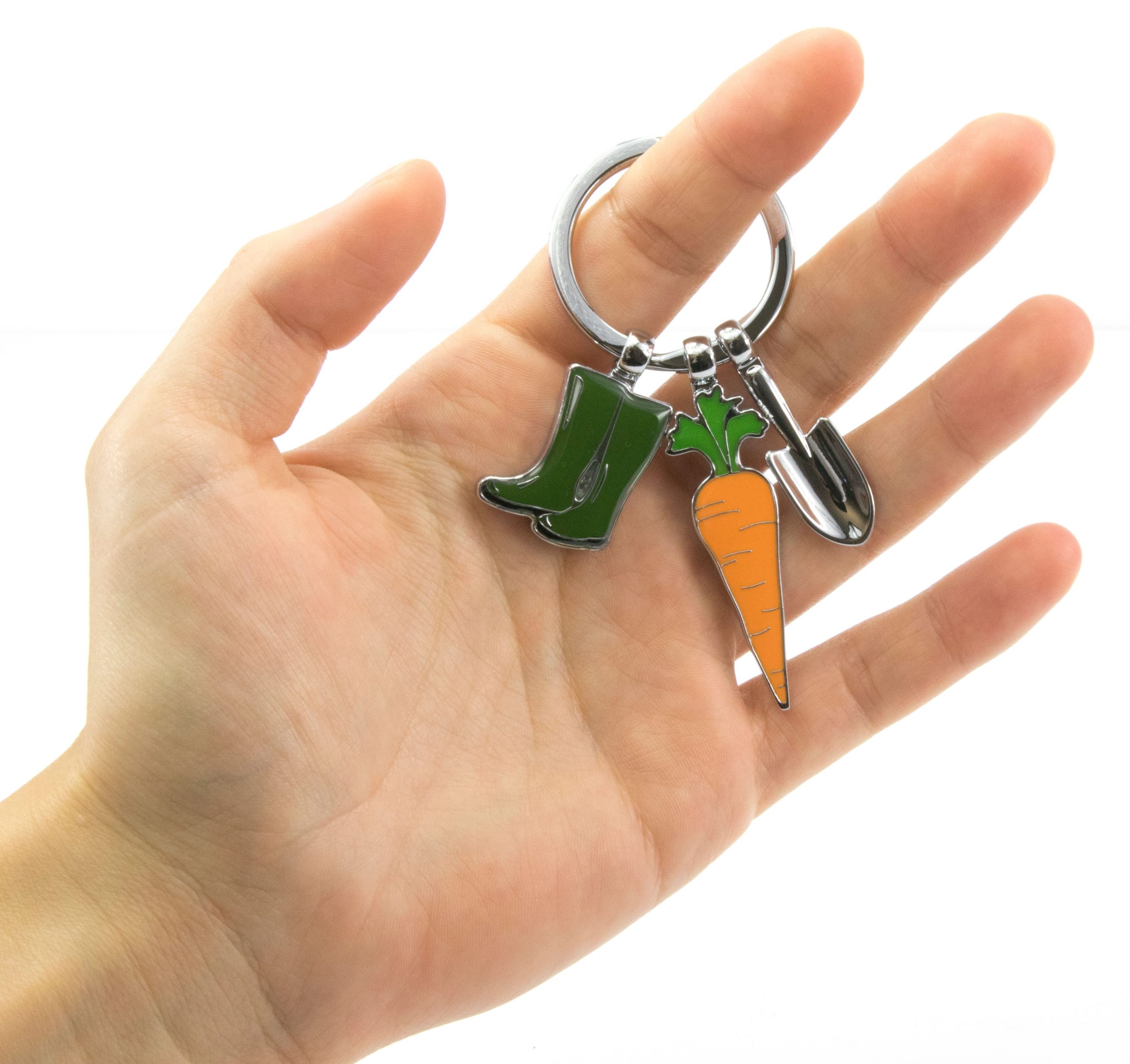 Porte-clés Girafe En Métal Chrome Argenté - TROIKA DESIGN - Neuf Avec Étiquettes